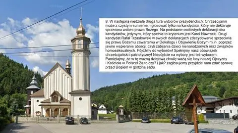 kosciół wpis