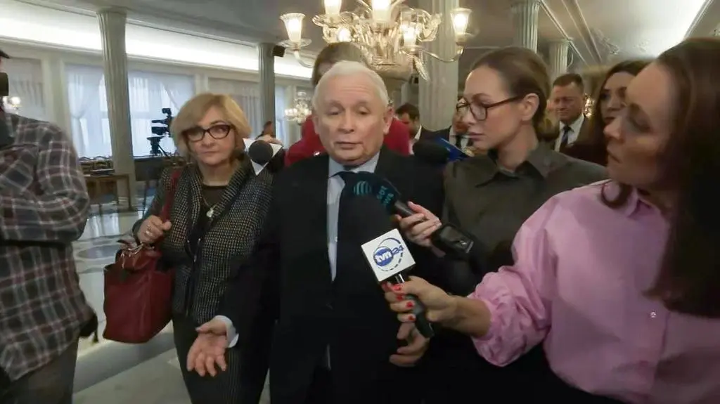 Prezes PiS Jarosław Kaczyński