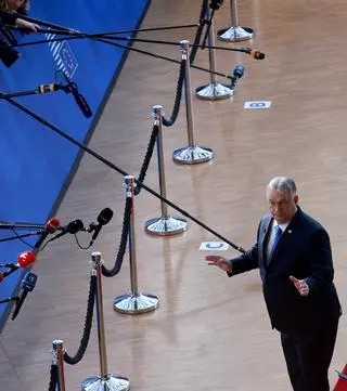 Viktor Orban w Brukseli