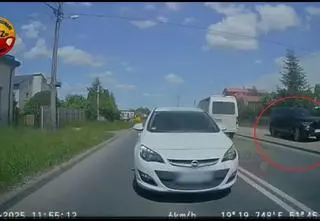 "Wyjątkowy pokaz bezmyślności za kierownicą". Nagranie