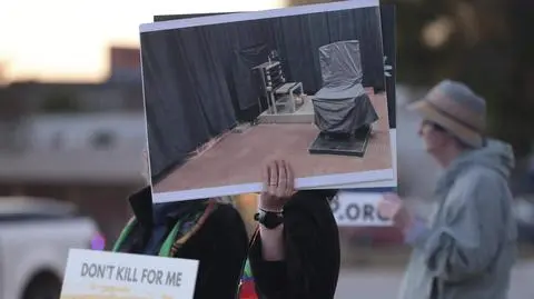 Protest przeciwko wykonaniu kary śmierci na Stephenie Bryancie 