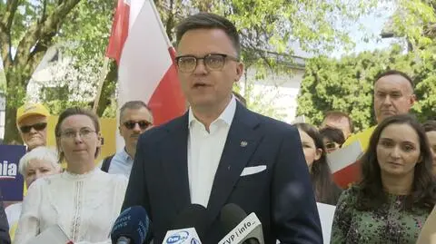 Hołownia: albo ja w drugiej turze, albo bardzo wysokie ryzyko, że Nawrocki będzie prezydentem