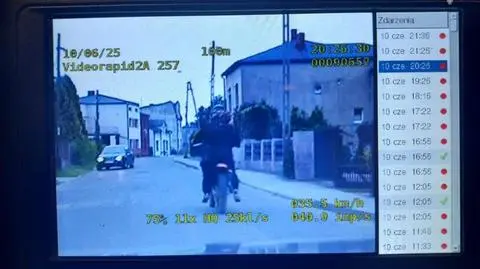 15-latek z kolegą uciekali crossem przed policją