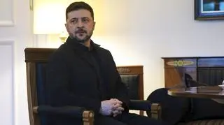 Wołodymyr Zełenski podczas wizyty w Niemczech