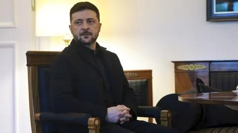 Wołodymyr Zełenski podczas wizyty w Niemczech