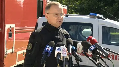 Prezydent Andrzej Duda w Głuchołazach