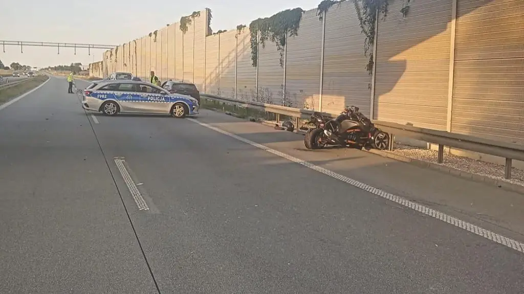 Trzy wypadki i pożar na jednej trasie. Są ofiary