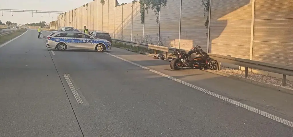 Trzy wypadki i pożar na jednej trasie. Są ofiary
