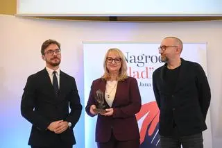 Michał Kłosowski, Dorota Sokołowska i Tomasz Stawiszyński