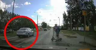 Niebezpieczna sytuacja na przejściu dla pieszych - kierowcy nie ustąpili pieszemu