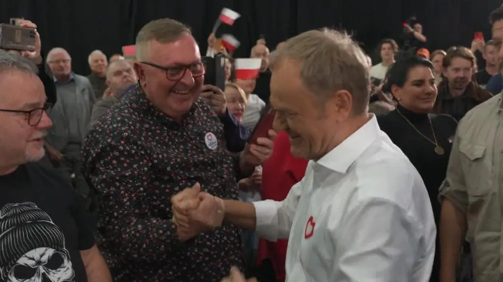 premier Tusk w Piotrkowie Trybunalskim 