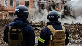 Krzywy Róg. Rosyjski atak dronami