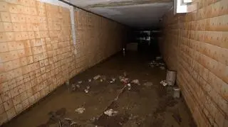 Zniszczony szpital, Nysa (18.09.2024)