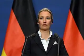 Kandydatka AfD na kanclerza, współprzewodnicząca tej partii Alice Weidel