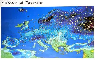 Temperatura w Europie