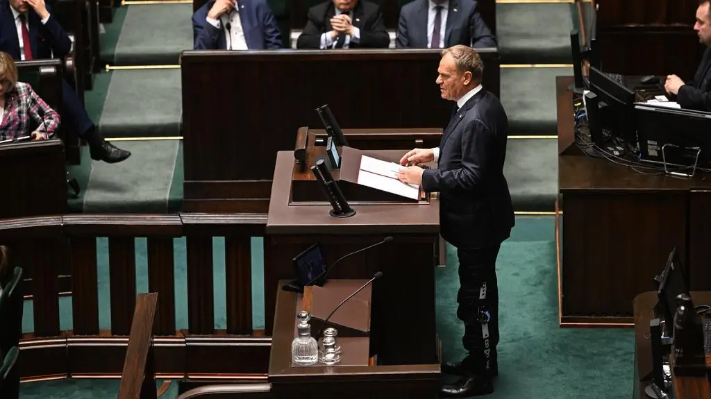 Donald Tusk w Sejmie