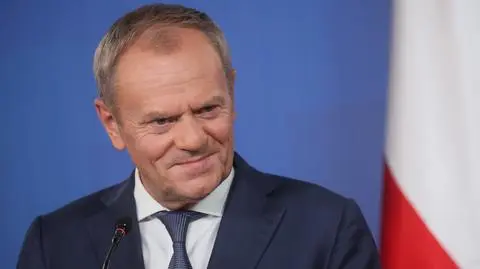 Premier Donald Tusk na konferencji prasowej po spotkaniu Rady Europejskiej w Brukseli