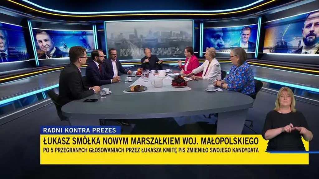 Scheuring-Wielgus i Lubnauer w "Kawie na ławę" o wyborach w sejmiku małopolskim 