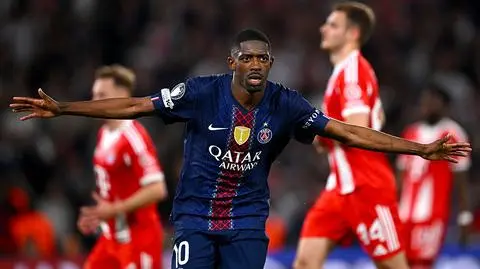 PSG prowadzi do przerwy z Bayernem 3:2