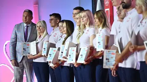 Odebrali nominacje, złożyli ślubowanie. Polscy sportowcy mogli poczuć atmosferę igrzysk