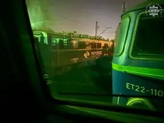Kradli elementy infrastruktury kolejowej