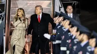Prezydent USA wraz z małżonką przybyli do Wielkiej Brytanii we wtorek wieczorem