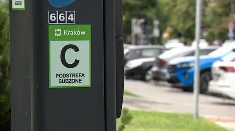 Strefa płatnego parkowania w Krakowie