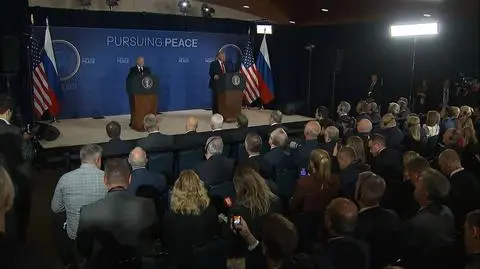 Konferencja Władimira Putina i Donalda Trumpa