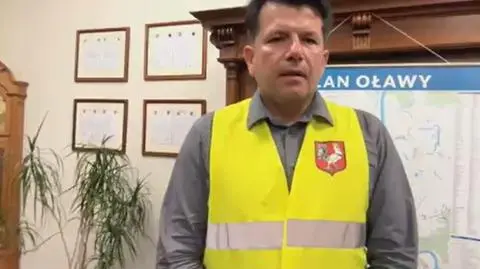 Burmistrz Oławy: spodziewamy się jej w godzinach rannych-południowych
