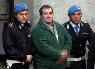 Olindo Romano zatrzymywany przez służby