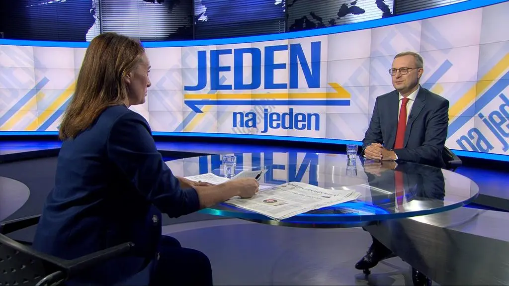 Paweł Borys w "Jeden na jeden" w TVN24