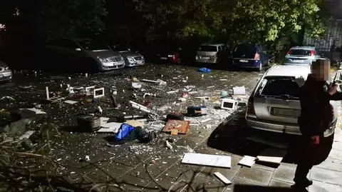 Akcja policji na Mokotowie 