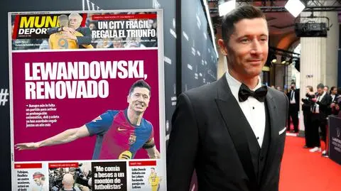 Lewandowski na pierwszej stronie. "Porozumienie"