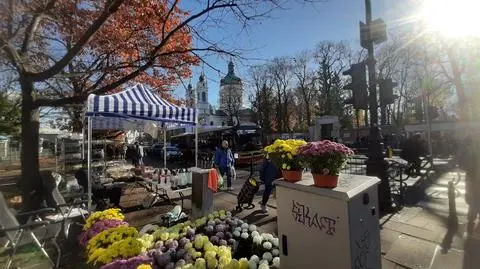 Ruch w rejonie Starych Powązek