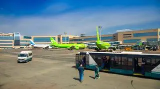 Lotnisko w mieście Penza. Zdjęcie ilustracyjne 