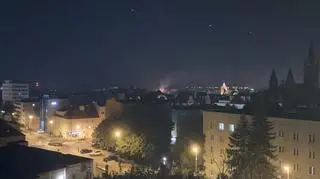 Paliła się kamienica w Olsztynie 