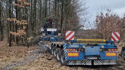 Ciężarówka wypadła z trasy S17