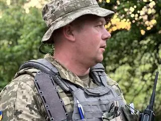 Anatolij Kozeł, dowódca batalionu. 46 Samodzielnej Brygady Powietrznodesantowej