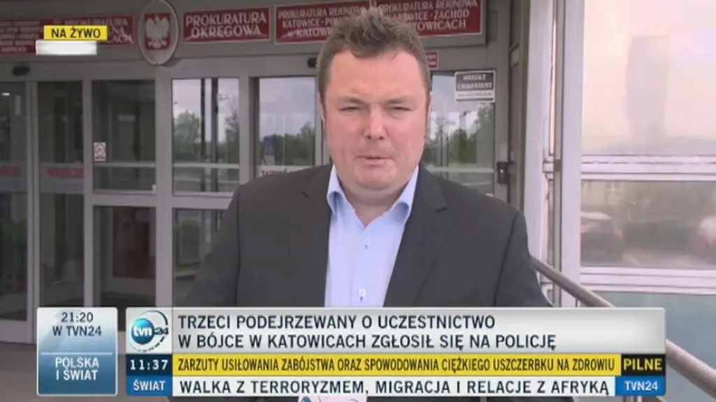 Trzeci podejrzewany za pobicie zgłosił się sam na policję