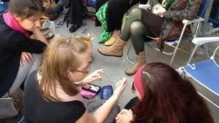 Wspólne szydełkowanie