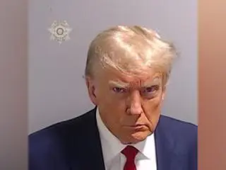 Biuro szeryfa hrabstwa Fulton opublikowało zdjęcie byłego prezydenta Donalda Trumpa