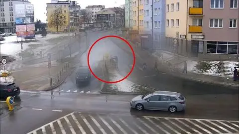 Obok jeździły samochody 