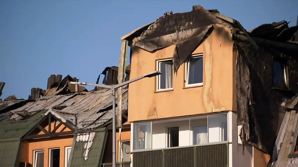 Pożar w Ząbkach