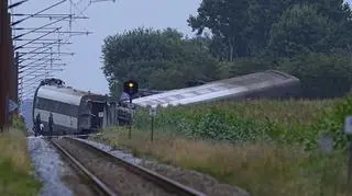 Część rannych przewieziono helikopterami do szpitali