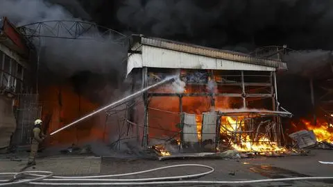 Interwencja służb po rosyjskim ataku