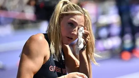 "Złamane serce" Brytyjki. Miała walczyć o medal, skończyła z płaczem i na wózku