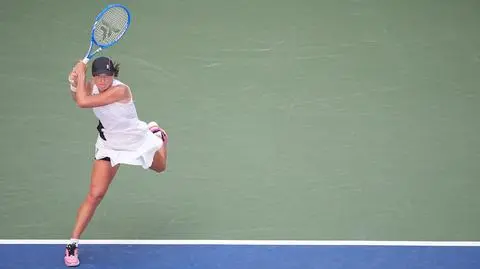 Iga Świątek i Suzan Lamens grają mecz 2.rundy US Open. Relacja na żywo