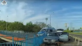 Uciekał przed policją we Wrocławiu
