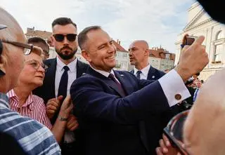 "Zmiana warty na prawicy" i ambicje Nawrockiego