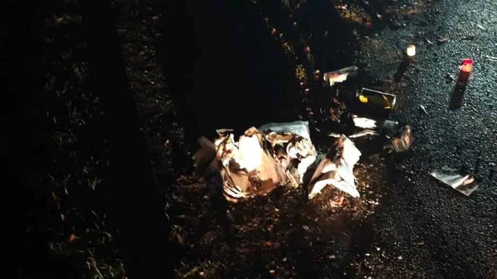 Zostawił bombę pod domem